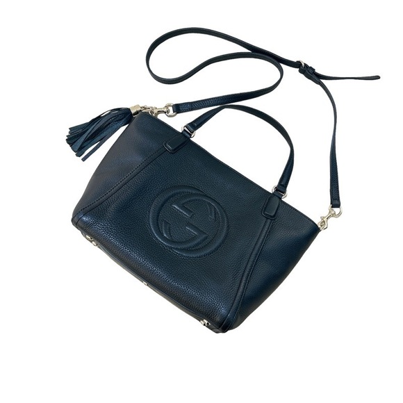 Gucci Soho 2way Tote Bag Black - Picture 6 of 9